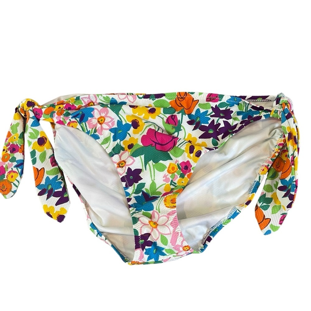 J Crew Swim Bikini Bottoms Floral 2X AU936